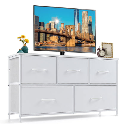 SageNest Dresser for Bedroom, Anti-Tip Tall Storage Organizer
