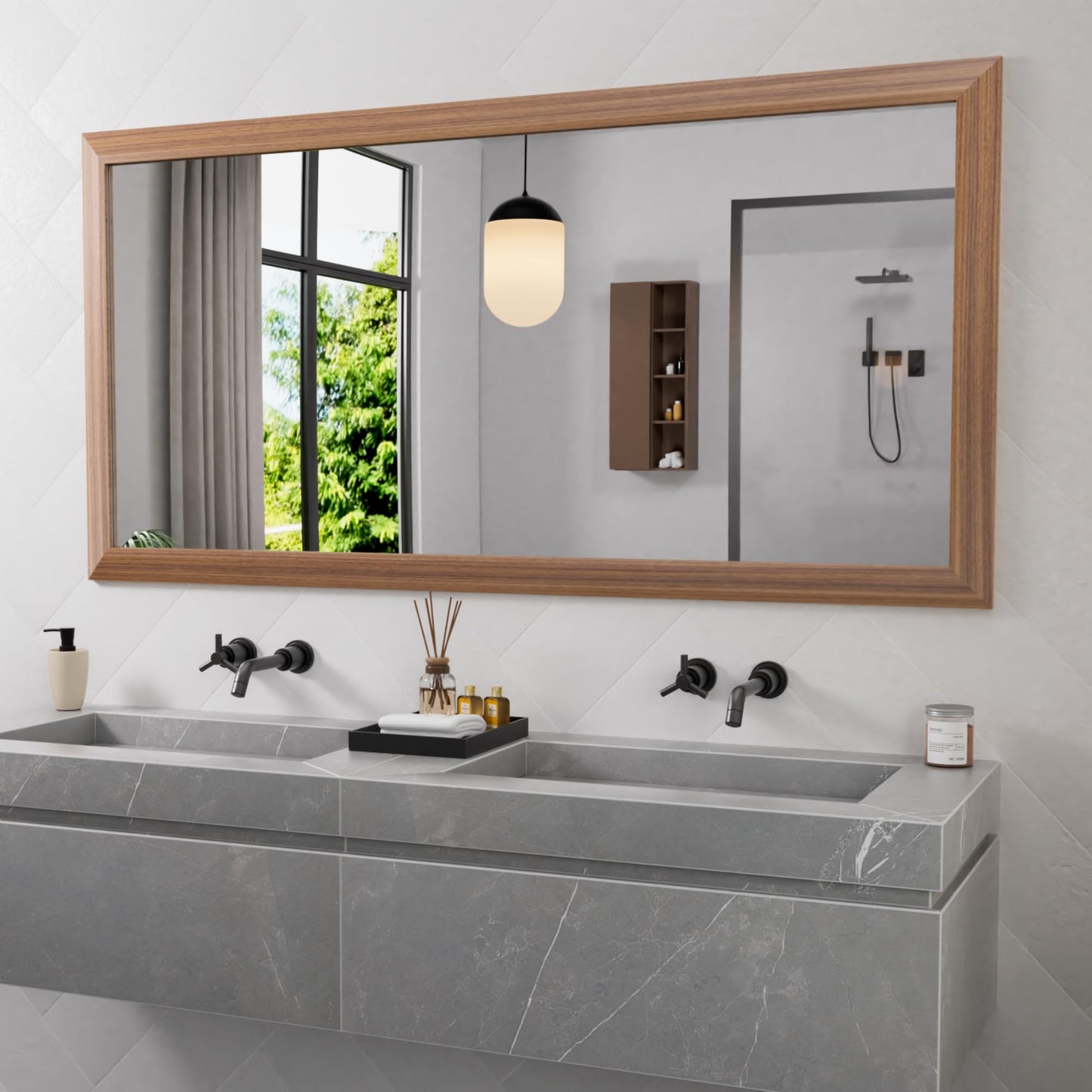 Amorho Framed Mirror