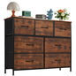 OLIXIS Dresser for Bedroom with 7 Fabric Drawers Storage Organizer