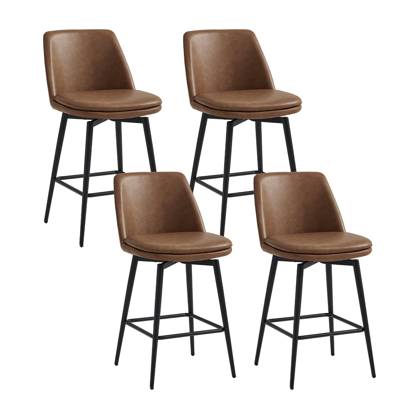 CHITA Swivel Counter and Bar Stools