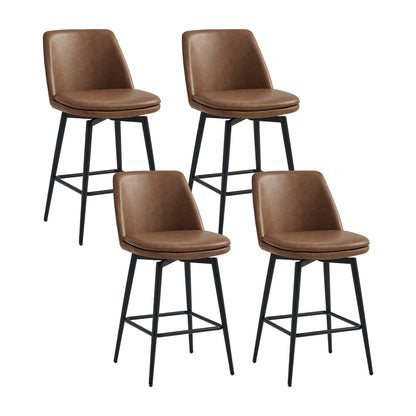 CHITA Swivel Counter and Bar Stools