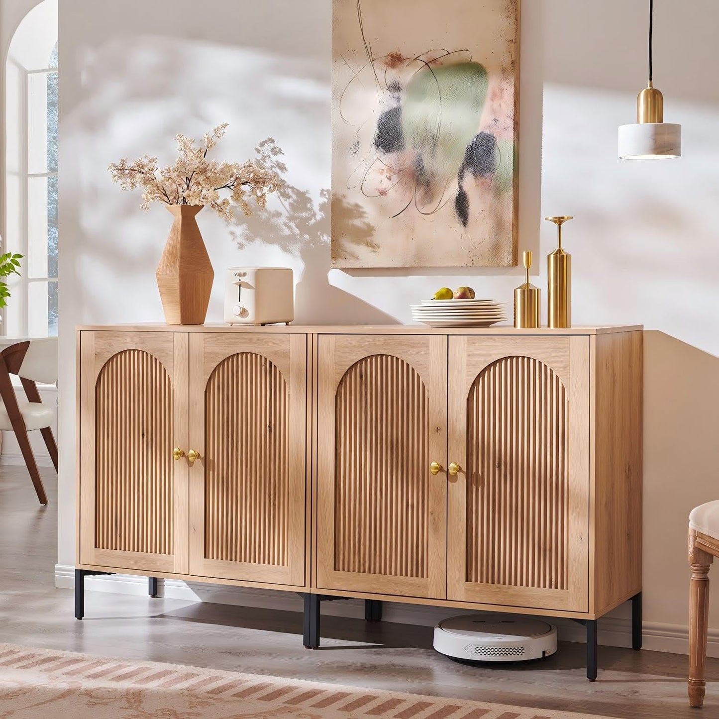 IFGET Modern Buffet Cabinet with Storage