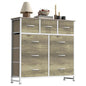 7 Drawer Fabric Dresser with Storage Bins and Steel Frame for Bedroom & Closet