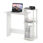 Computer Desk with Side Shelves for Home Office & Gaming Setup