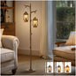 Dual Lantern Tree Floor Lamp Series