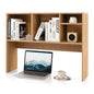 3-Tier Desktop Bookshelf Organizer with Storage Shelves for Office & Dorm