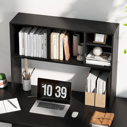 3-Tier Desktop Bookshelf Organizer with Storage Shelves for Office & Dorm