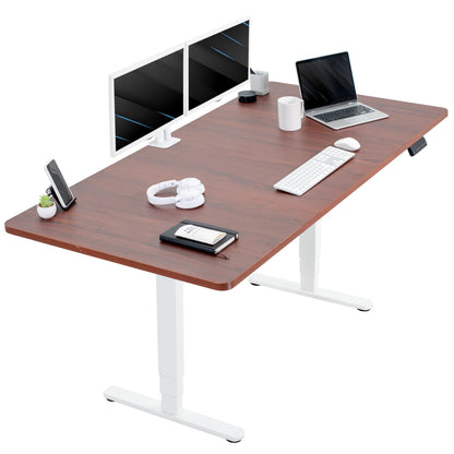 71" x 30" Electric Desk with Touch Screen Memory Controller