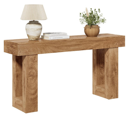 LITTLE TREE 63-Inch Long Console Tables for Entryway