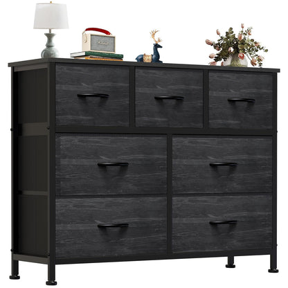OLIXIS Dresser for Bedroom with 7 Fabric Drawers Storage Organizer