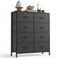 7 Drawer Fabric Dresser with Storage Bins and Steel Frame for Bedroom & Closet