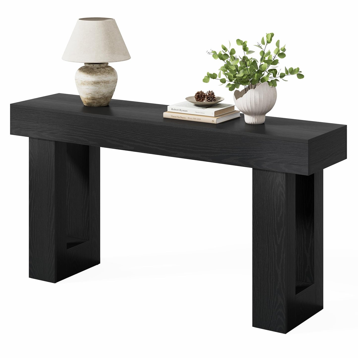 LITTLE TREE 63-Inch Long Console Tables for Entryway
