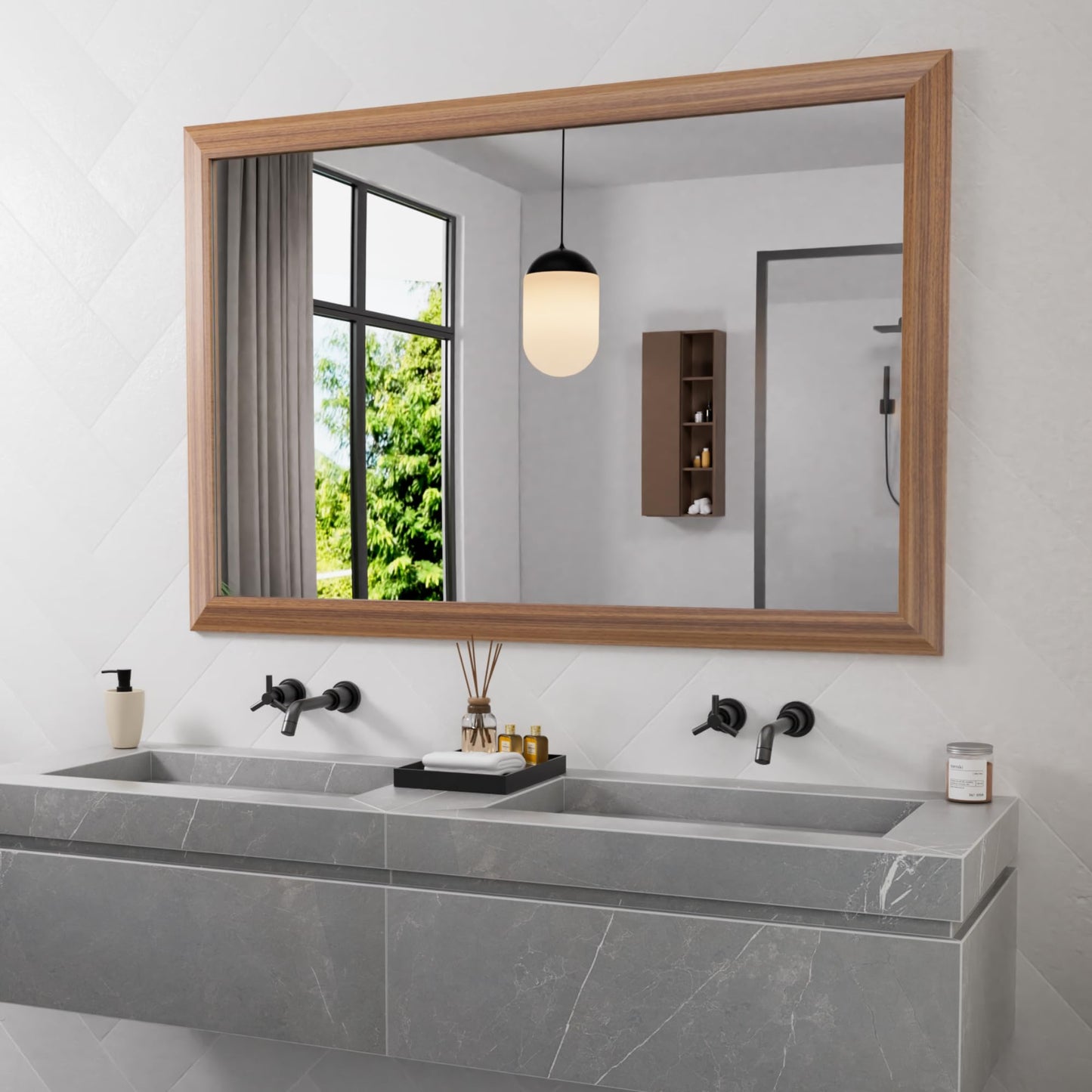 Amorho Framed Mirror