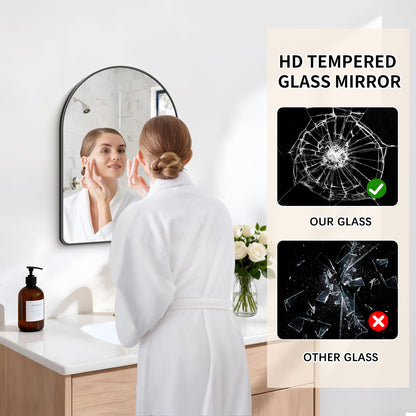 FORBATH Arched Bathroom Mirror