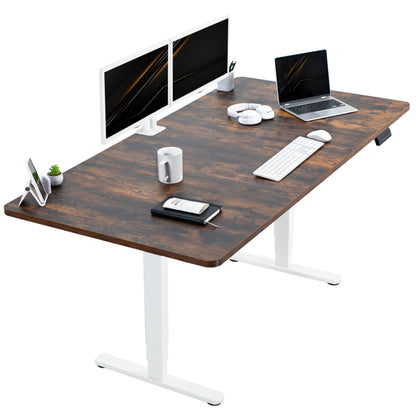 71" x 30" Electric Desk with Touch Screen Memory Controller
