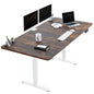 71" x 30" Electric Desk with Touch Screen Memory Controller