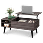 WLIVE Lift Top Coffee Table with Hidden Storage