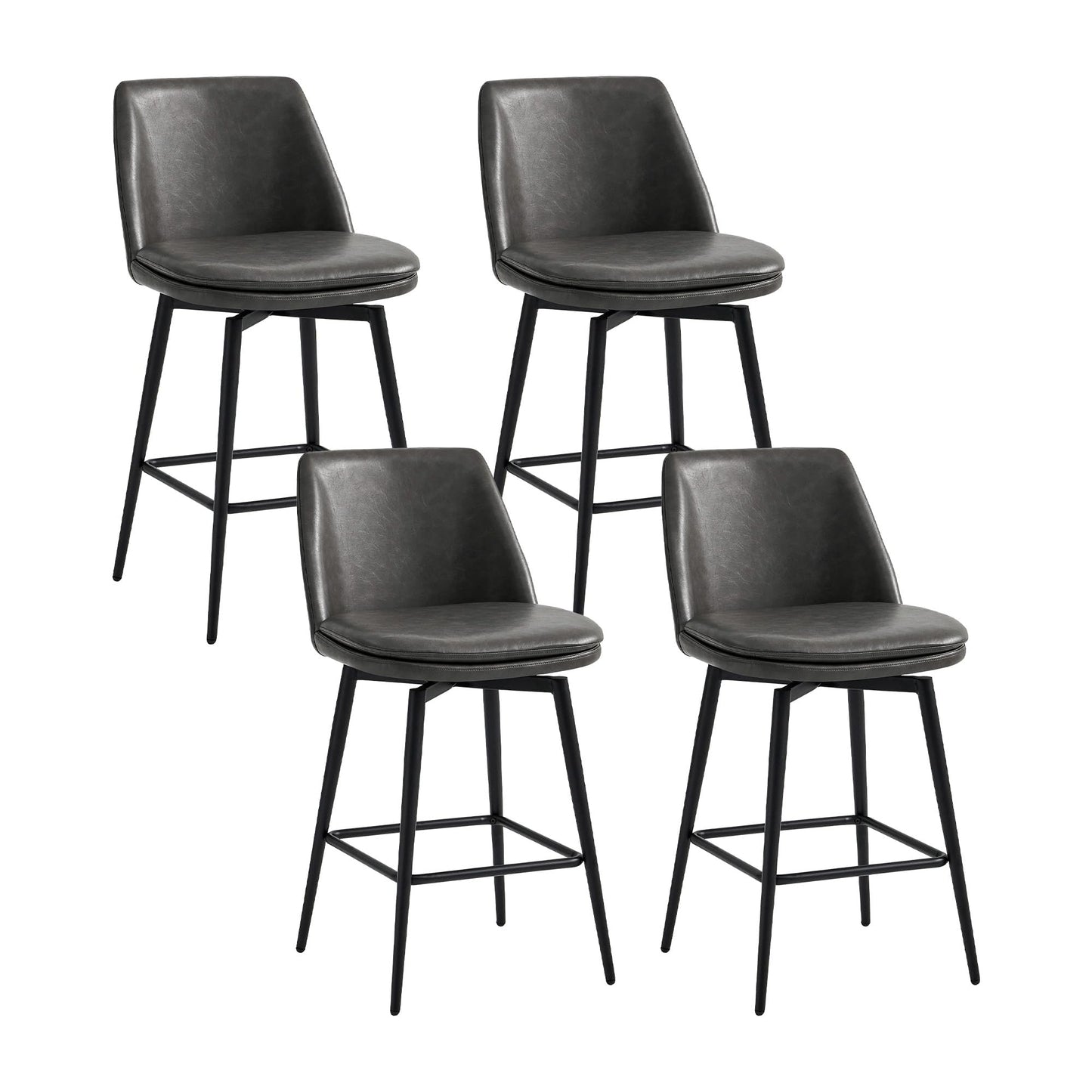 CHITA Swivel Counter and Bar Stools