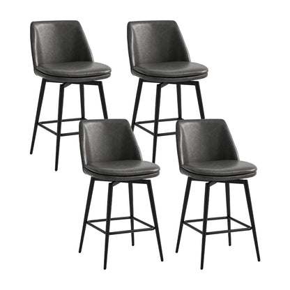 CHITA Swivel Counter and Bar Stools