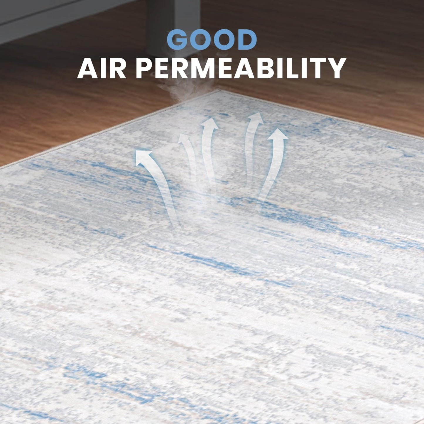 Lbris Machine Washable Rugs 8x10 Area Rugs for Living Room,Bedroom,Dining Room