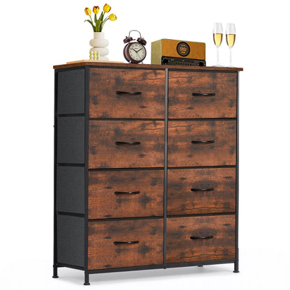 SageNest Dresser for Bedroom, Anti-Tip Tall Storage Organizer