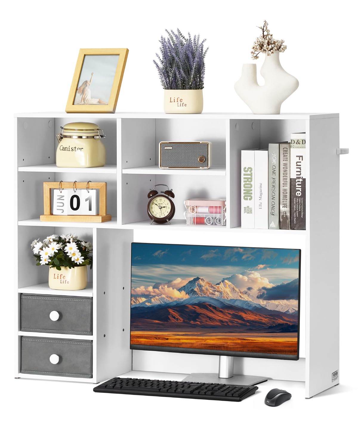 VEVOR Desktop Bookshelf