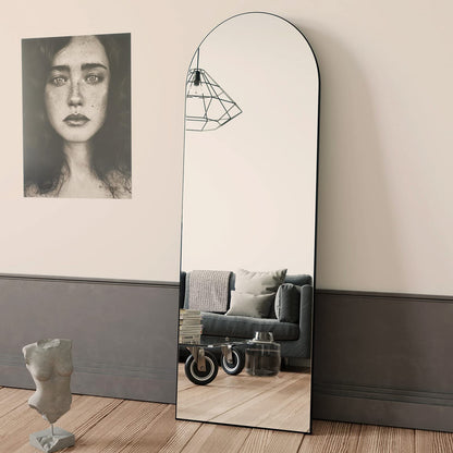BEAUTYPEAK Arch Bathroom Wall Mirror
