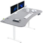 71" x 30" Electric Desk with Touch Screen Memory Controller