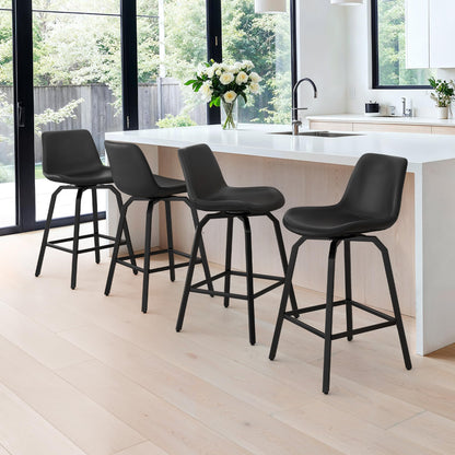 LUE BONA 360° Swivel Bar Stools