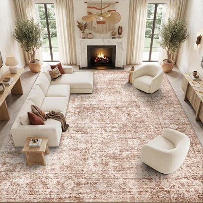 Homemate Washable Area Rug for Home Decor