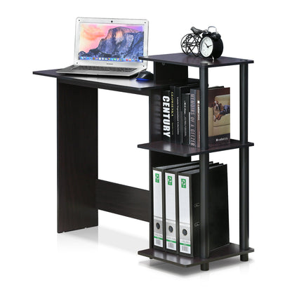 Computer Desk with Side Shelves for Home Office & Gaming Setup