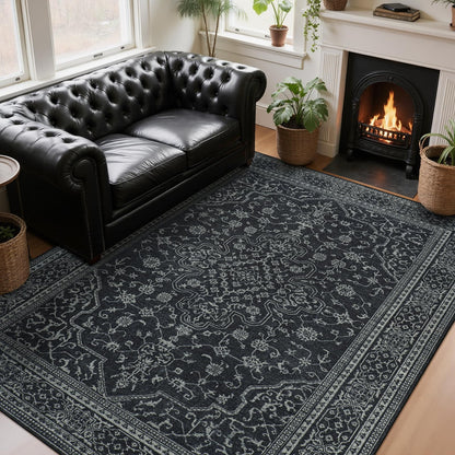 Lbris Machine Washable Rugs 8x10 Area Rugs for Living Room,Bedroom,Dining Room