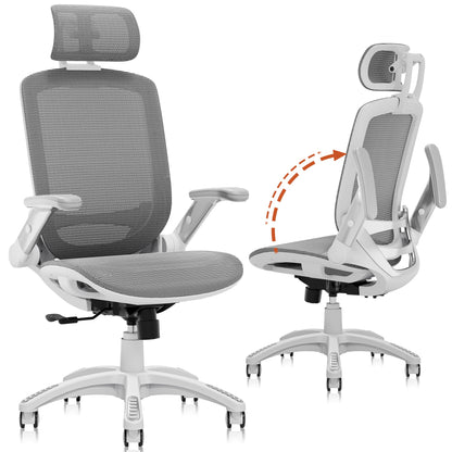 Ergonomic High Back Mesh Office Chair with Lumbar Support & Headrest