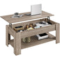 Lift Top Coffee Table with Hidden Storage Compartment for Living Room