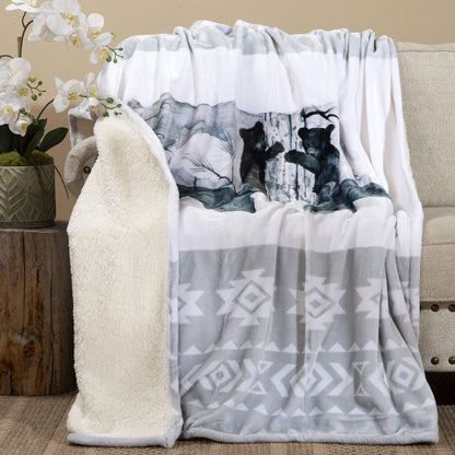 Ultra Soft Plush Sherpa Fleece Oversized Throw Blanket for Home Decor
