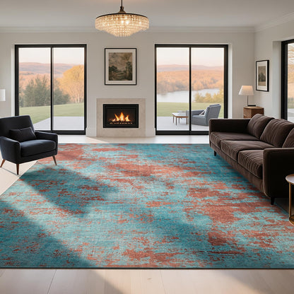 Lbris Machine Washable Rugs 8x10 Area Rugs for Living Room,Bedroom,Dining Room