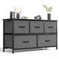 7 Drawer Fabric Dresser with Storage Bins and Steel Frame for Bedroom & Closet