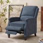 VKNOW Recliner Chair，Fabric Recliner with Adjustable Back