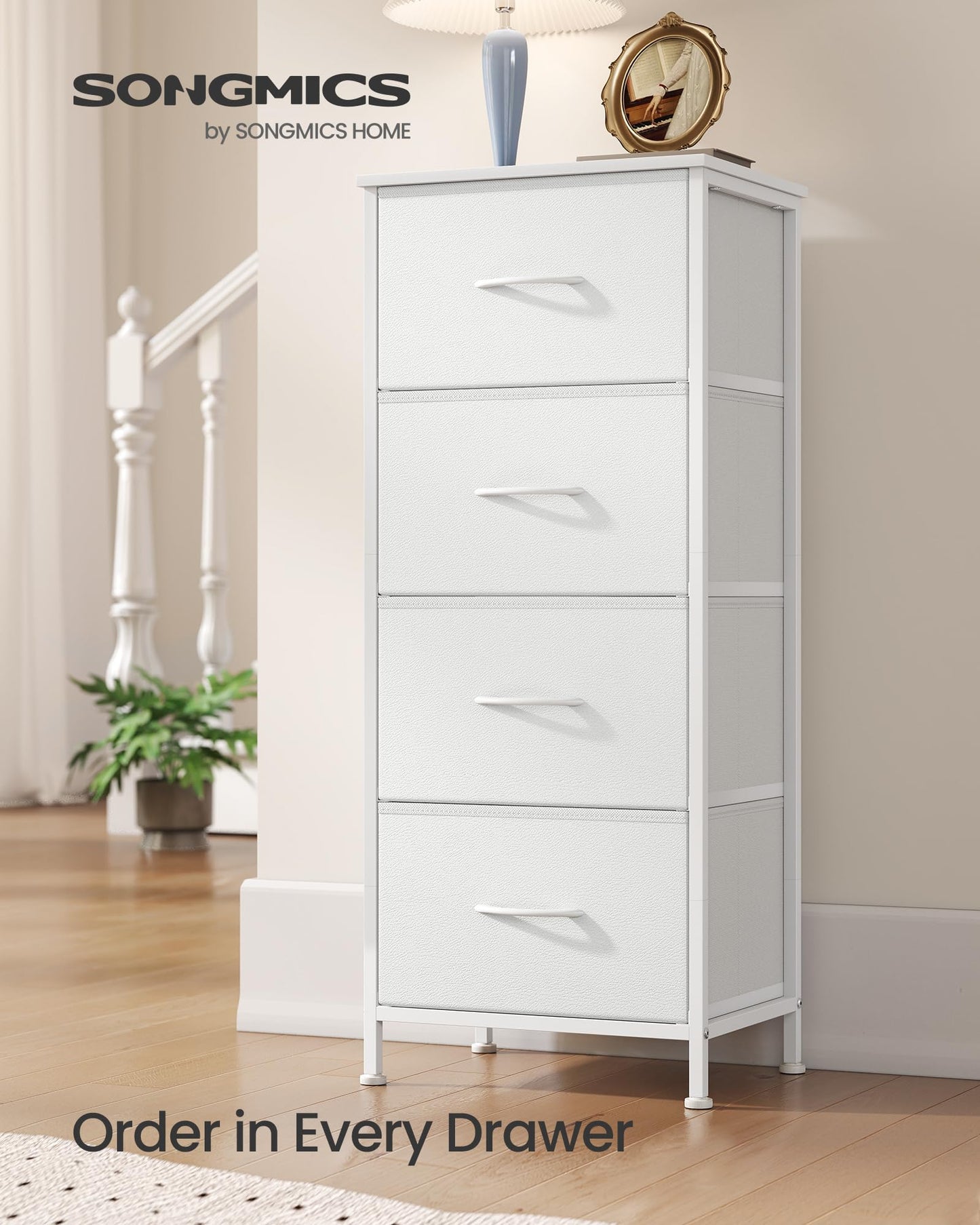 SONGMICS BELLAH Collection Dresser for Bedroom, Chest of Drawers