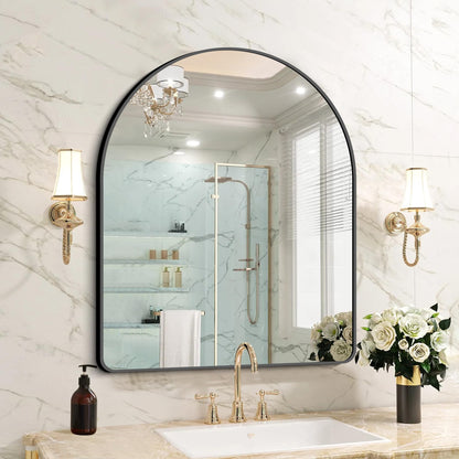 FORBATH Arched Bathroom Mirror