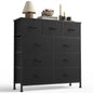 7 Drawer Fabric Dresser with Storage Bins and Steel Frame for Bedroom & Closet