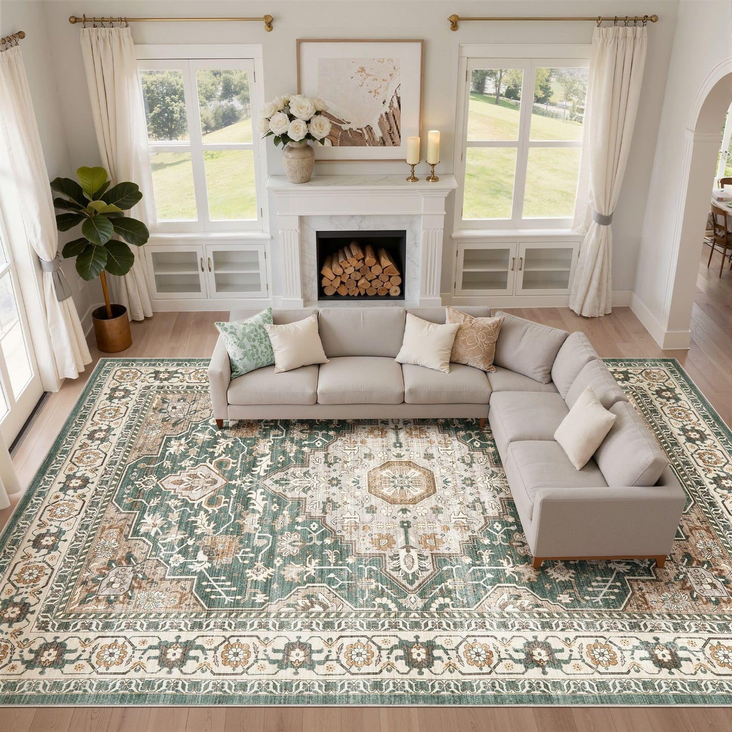 LOONGRUG Vintage Area Rugs