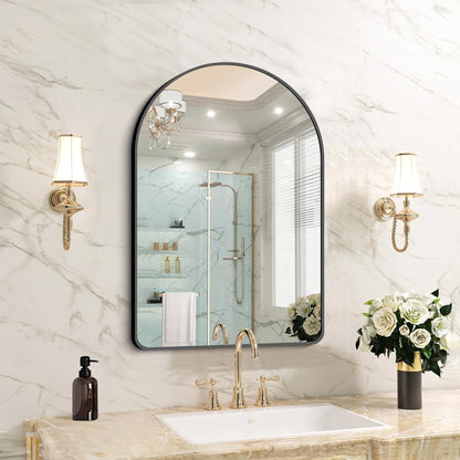 FORBATH Arched Bathroom Mirror