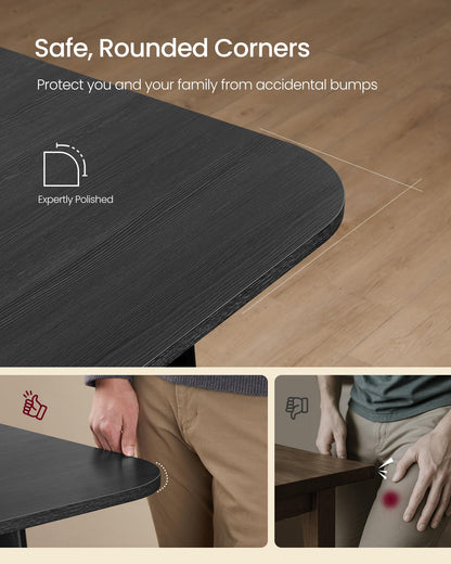 VASAG Dining Table, Kitchen Table, for Living Room, Dining Room
