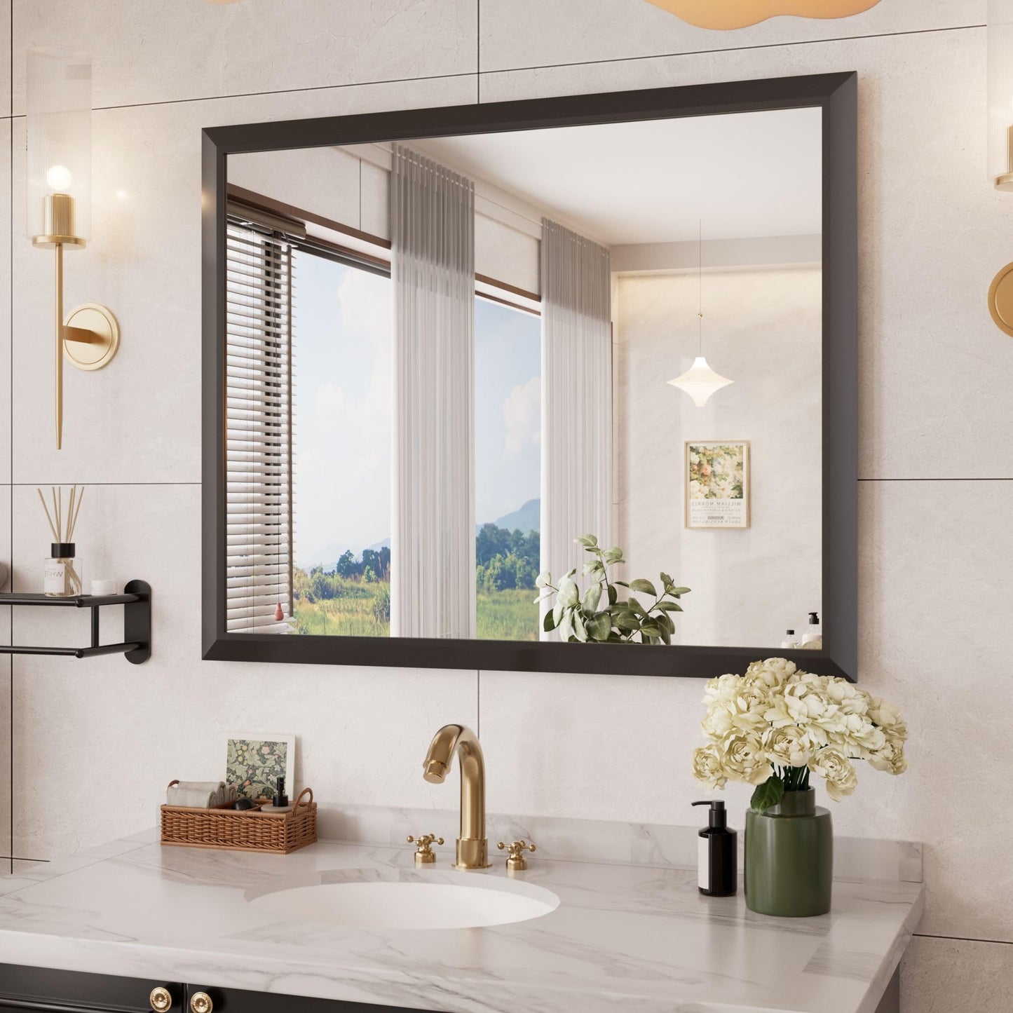 Amorho Framed Mirror