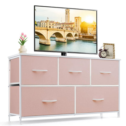 SageNest Dresser for Bedroom, Anti-Tip Tall Storage Organizer