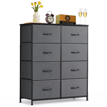 SageNest Dresser for Bedroom, Anti-Tip Tall Storage Organizer