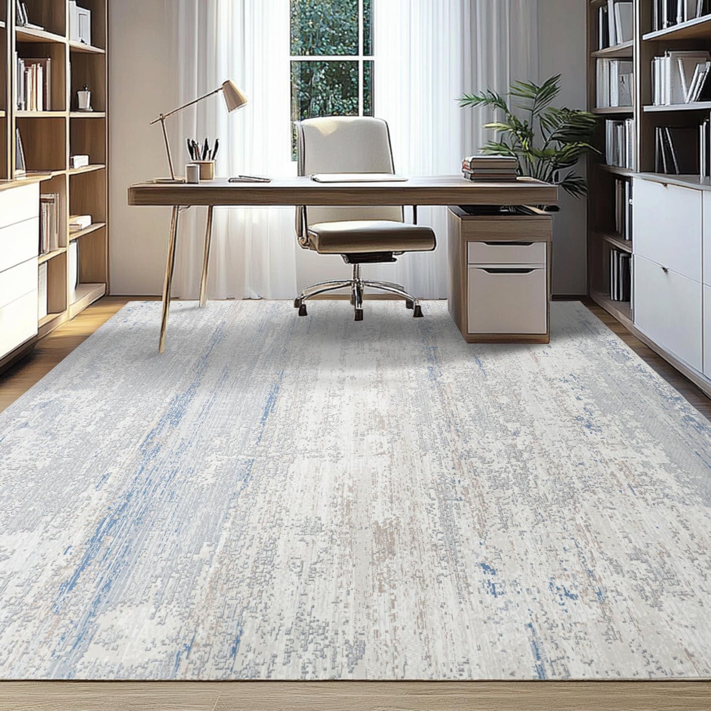 Lbris Machine Washable Rugs 8x10 Area Rugs for Living Room,Bedroom,Dining Room
