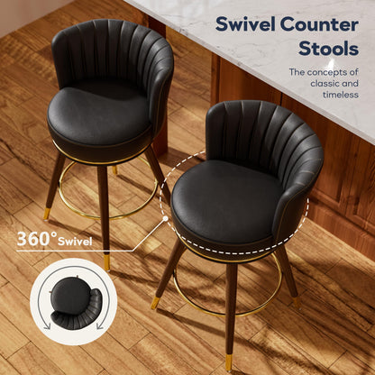 SeekFancy Swivel Bar Stools B306