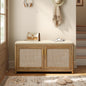 VASAGLE Shoe Bench with Cushion, Entryway Storage Bench